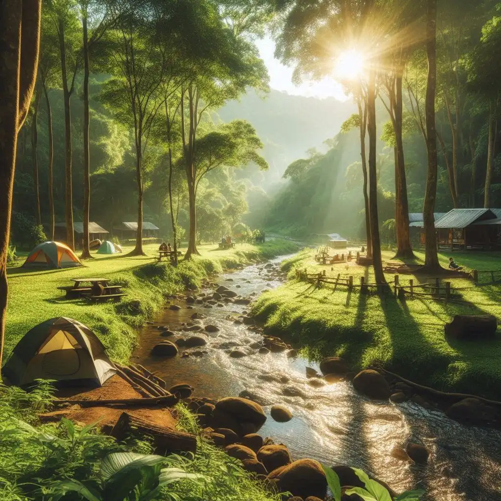 camping near potato creek state park