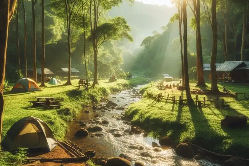 camping near potato creek